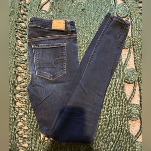 American Eagle Skinny Jeans, Size 4 Long